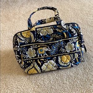 Vera Bradley lined cosmetic case